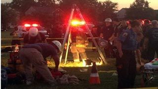 Louisville youth football team takes the field after near-tragic accident